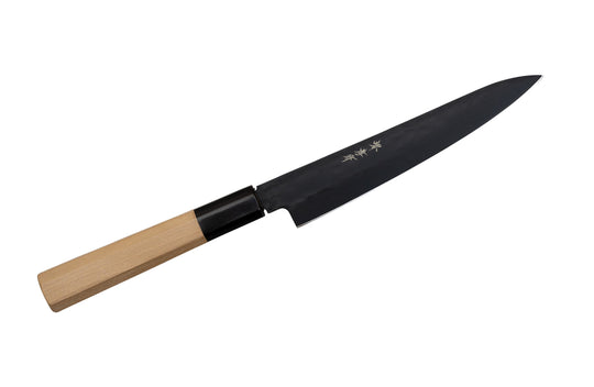 堺孝行 黒影 ペティ 150mm 朴八角柄