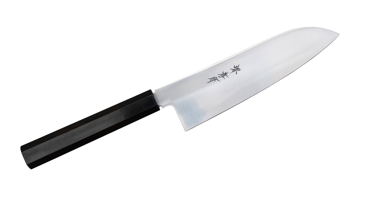 堺孝行 イノックス 和式 三徳 165mm 黒檀八角柄｜刃