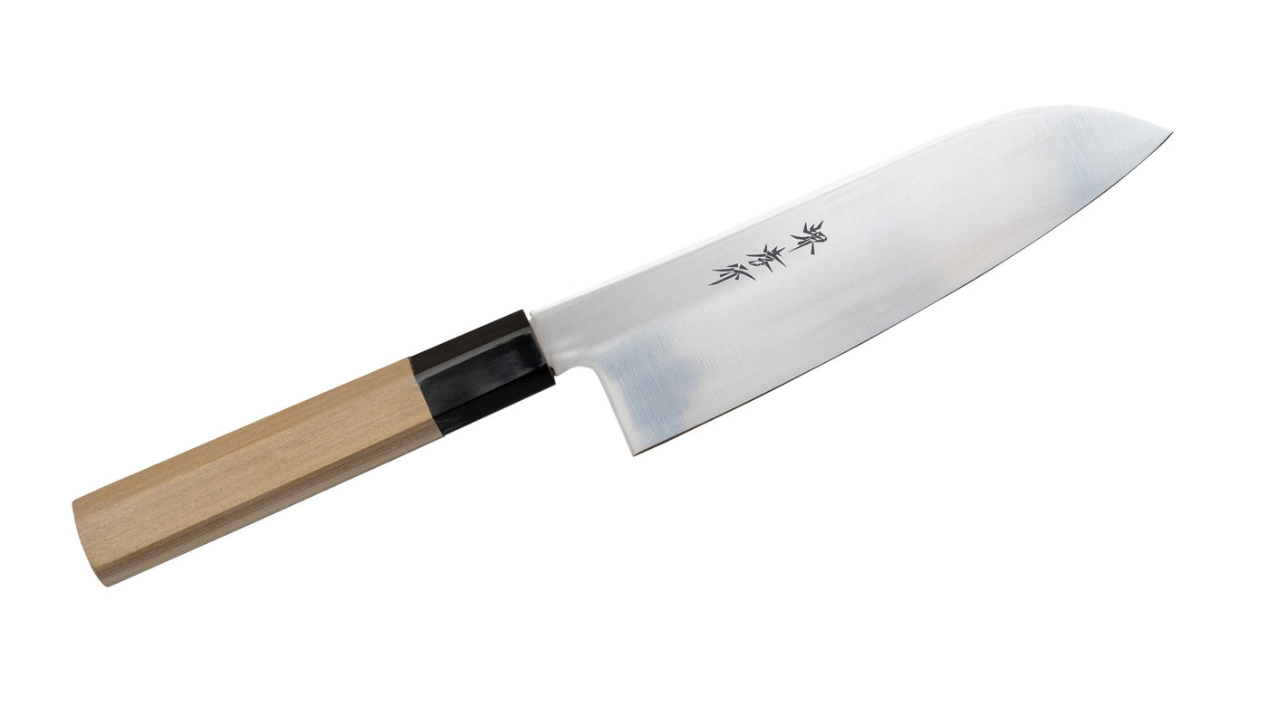 堺孝行 イノックス 和式 三徳 165mm 朴八角柄｜刃